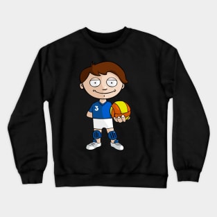 Volleyball player Crewneck Sweatshirt